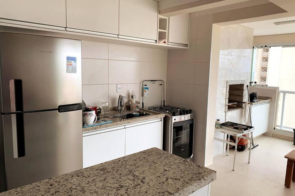 Condominio Club, Vista Para O Mar, Churrasqueira Guaruja Luaran gambar