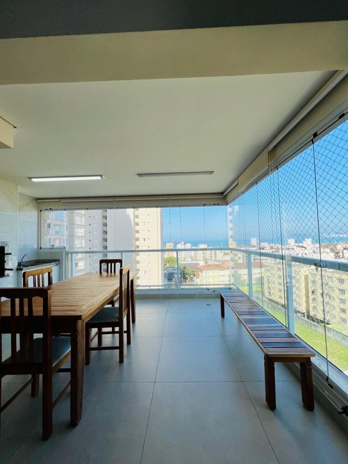 Condominio Club, Vista Para O Mar, Churrasqueira Guaruja Luaran gambar